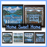 Prints 'Home Sweet Home'