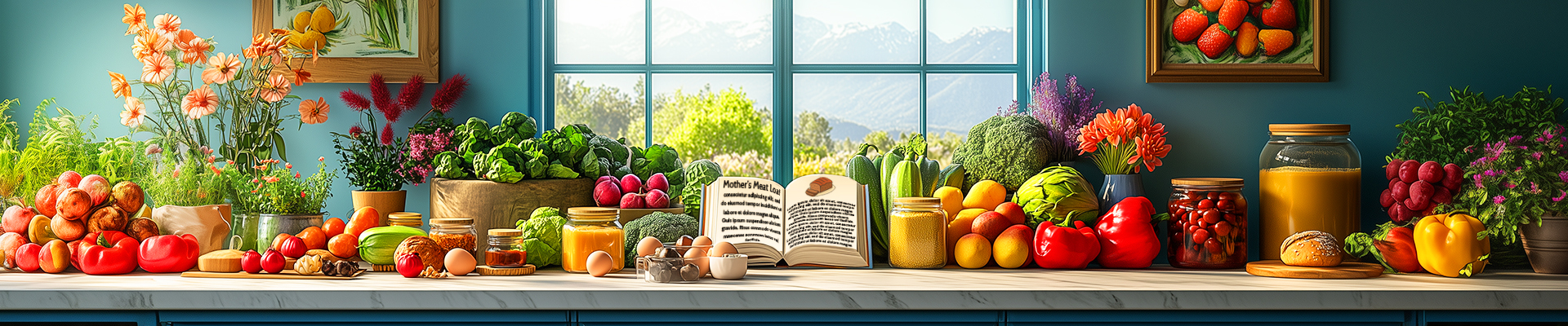 Fresh Homemade Recipes Banner