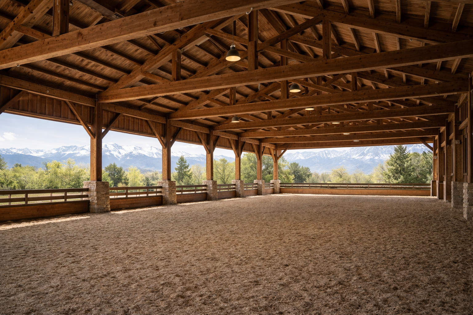 Main featured view of the Sierra Equestrian facility