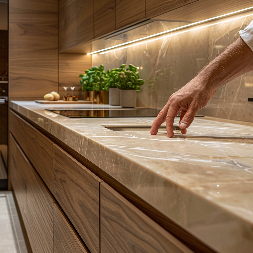 Interior finish detail