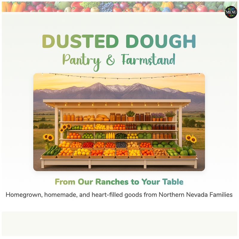 Dusted Dough Pantry & Farmstand Website