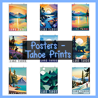 Posters - Tahoe Prints